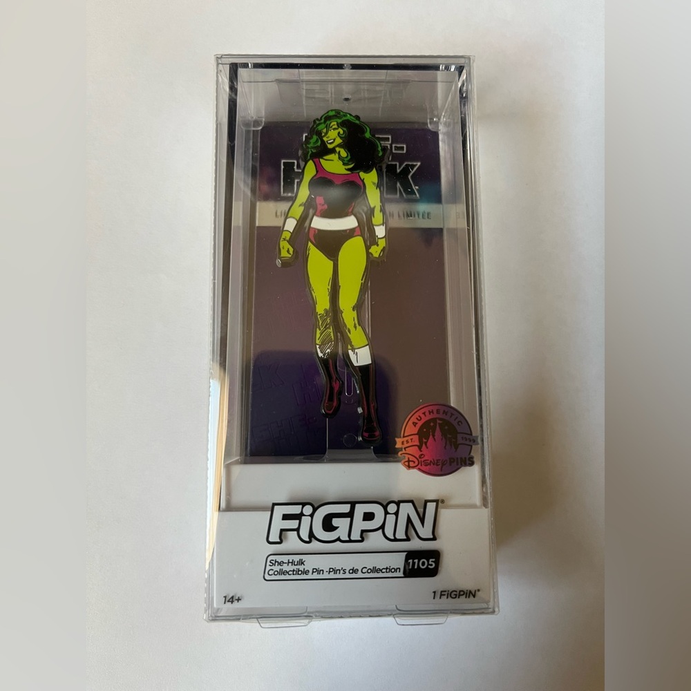 Disney Park Marvel Fig Pin #1105 She Hulk
